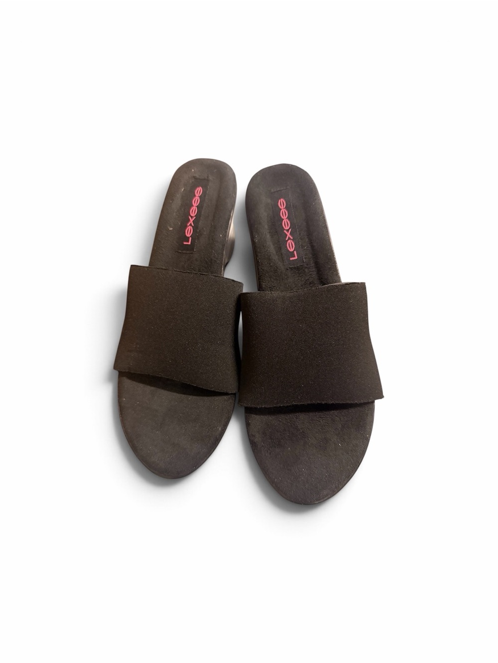 Black Slide Sandals for Women